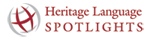 Heritage Language Spotlights Logo