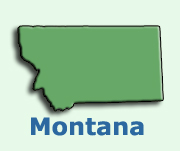 map of montana