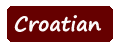 Croatian Language logo