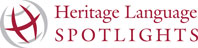 Heritage Languages Spotlights Logo