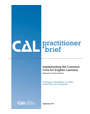 Implementing the Common Core for English Learners